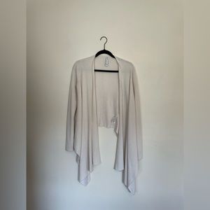 Athleta asymmetric sweater, cream